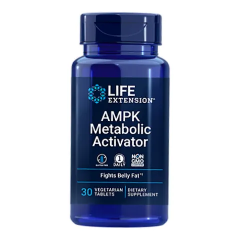 Активатор метаболізму Life Extension AMPK Metabolic Activator, 30 веганських таблеток