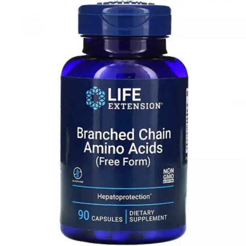 Амінокислотний комплекс Life Extension Branched Chain Amino Acids, 90 капсул