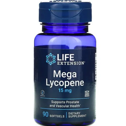 Лікопін Life Extension Mega Lycopene 15, 90 гелевих капсул