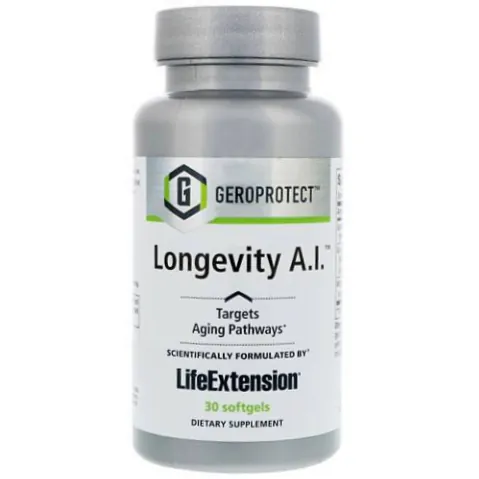 Формула довголіття Life Extension Geroprotect Longevity A.I., 30 гелевих капсул