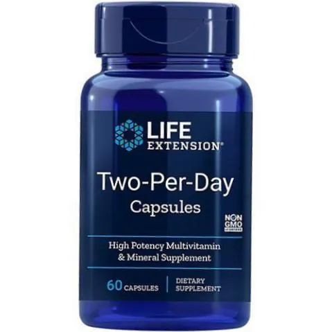Вітамінно-мінеральний комплекс Life Extension Two-Per-Day, 60 капсул
