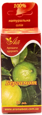 Олія ефірна Лія Бергамот, 10 мл