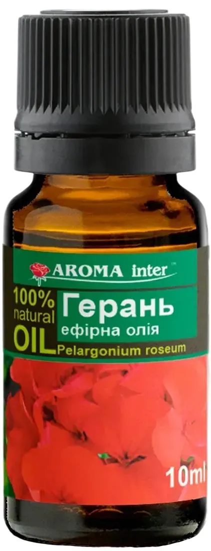 Олія ефірна Aroma Inter Герань, 10 мл