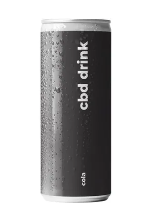 Напій CBD Drink 40 mg кола, банка, 0,33 л