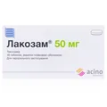 Лакозам таблетки, в/плів. обол. по 50 мг №56 (14х4)