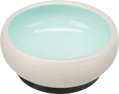 Миска для собак Trixie 25108 керамічна на гумовій основі, 1 л/17 см