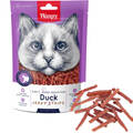 Ласощі для котів Wanpy Soft Duck Jerky Strips Філе качки в'ялене смужки, 80 г