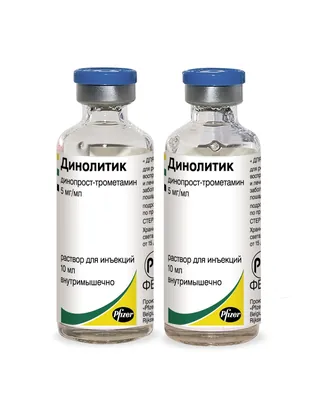 Динолітик (ДЛЯ ТВАРИН) розчин для ін'єкцій по 10 мл, 5 флаконів