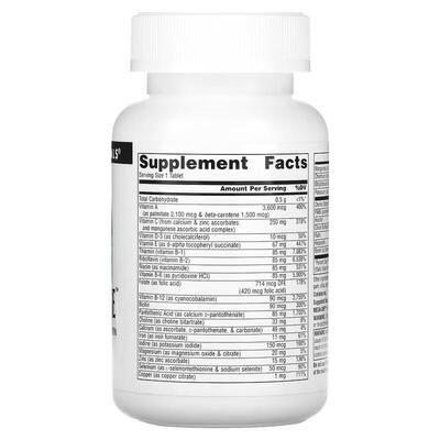 Мультивитамины с минералами Source Naturals Multi-Vitamin with Minerals, 60 таблеток