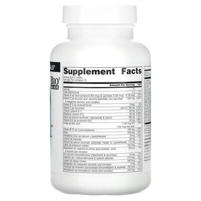 Мультивітаміни Source Naturals Elan Vital Multiple, 60 таблеток
