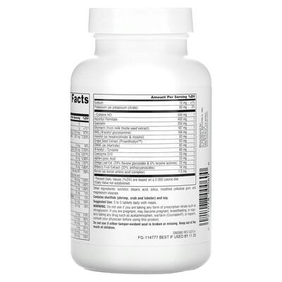 Мультивітаміни Source Naturals Elan Vital Multiple, 60 таблеток