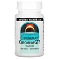 Хром Source Naturals Chromemate Chromium GTF 200 мкг, 240 таблеток