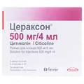 Цераксон розчин д/ін. по 500 мг/4 мл №5 в амп.