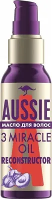 Олія для волосся Aussie 3 Miracle Oil Reconstructor, 100 мл