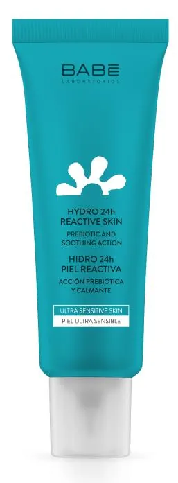 Крем для обличчя Babe Laboratorios Hidro 24h для дуже чутливої шкіри, 50 мл