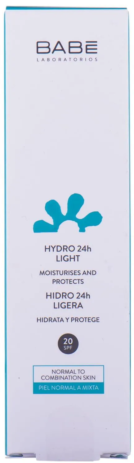 Крем-гель для обличчя Babe Laboratorios Hidro 24h Light SPF20 зволоження та захист, 50 мл