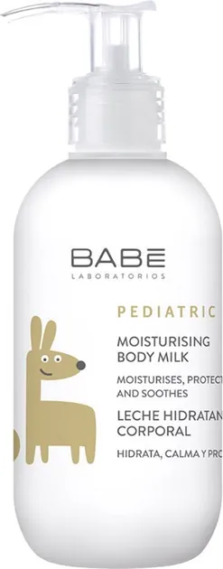 Молочко дитяче Babe Laboratorios Pediatric зволожуюче для тіла, 500 мл