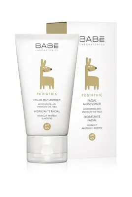Крем дитячий Babe Laboratorios Pediatric зволожуючий для обличчя із захисними властивостями, 50 мл