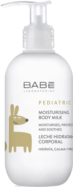 Молочко дитяче Babe Laboratorios Pediatric зволожуюче для тіла, travel size, 100 мл