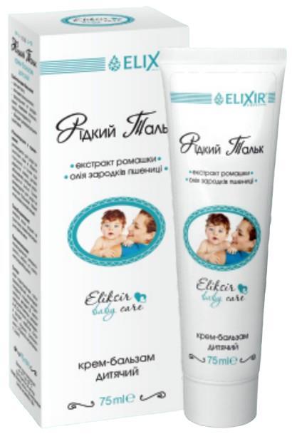 Крем-бальзам Жидкий тальк Elixir, 75 мл