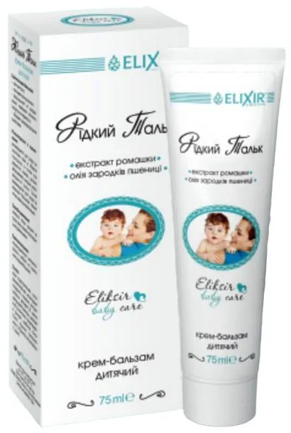 Крем-бальзам Elixir Рідкий тальк, 75 мл
