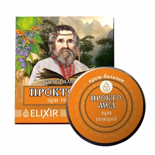 Проктомед Elixir при геморої крем-бальзам по 10 мл у тубах