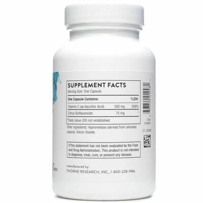 Витамин С Thorne Research Vitamin C, 90 капсул