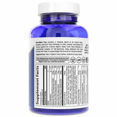 Поддержка сна Trace Minerals NaturalRest Plus+, 60 таблеток