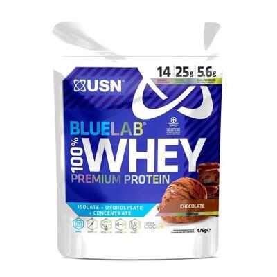 Протеин USN Blue Lab 100% Whey Premium Protein шоколад, 476 г