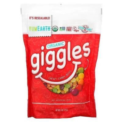Конфеты жевательные органические YumEarth Organic Giggles, 142 г