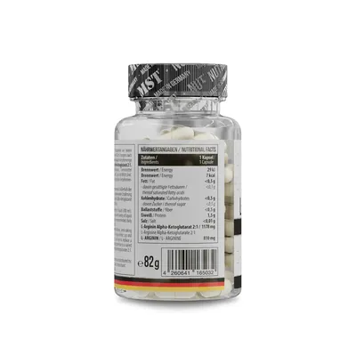 Амінокислотний комплекс MST Nutrition AAKG 1178 мг, 60 капсул