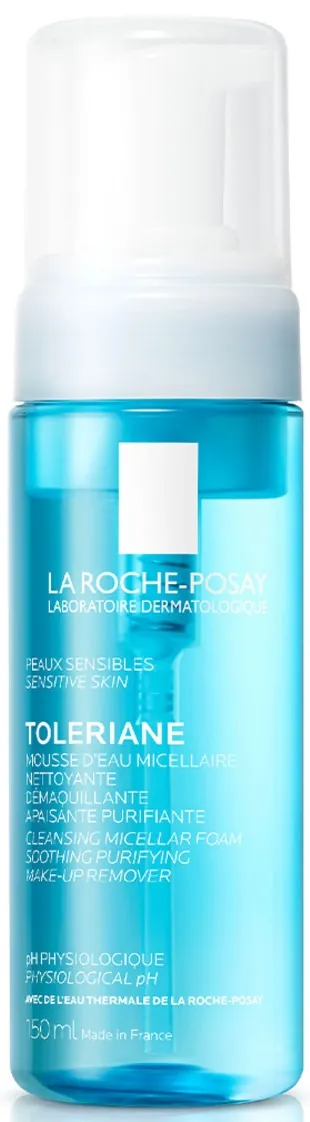 Пінка міцелярна очищуюча La Roche-Posay Toleriane для чутливої шкіри, 150 мл