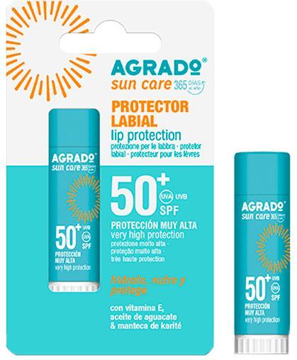 Бальзам для губ Agrado захисний SPF 50+, 4 мл