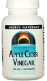 Яблочный уксус Source Naturals Apple Cider Vinegar 500 мг, 180 таблеток