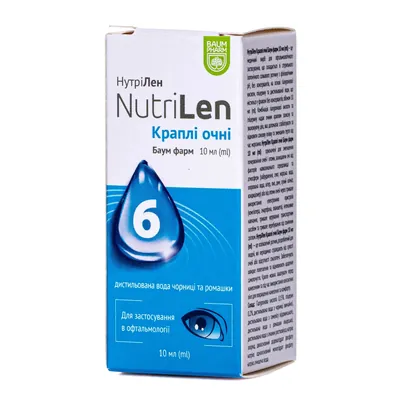 НутріЛен Baum Pharm краплі очні по 10 мл у флак.