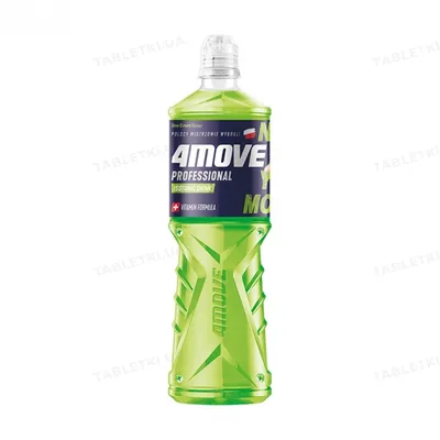 Ізотонік 4Move Professional Isotonik Drink, м'ята і лайм, 750 мл