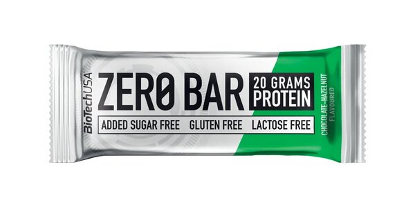 Батончик Biotech Zero Bar Chocolate-Hazelnut, 50 г