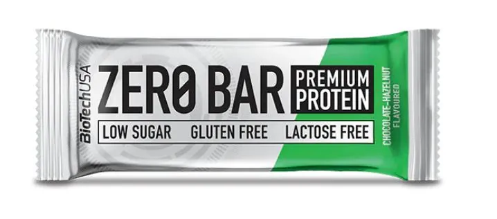Батончик протеїновий Biotech Zero Bar Шоколад-фундук, 50 г