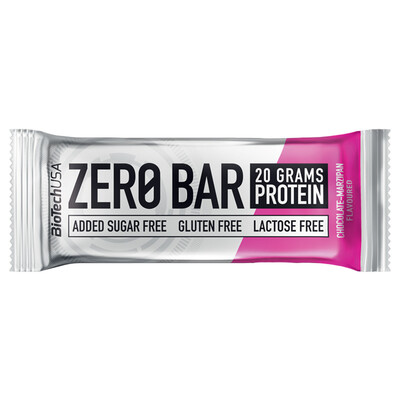 Батончик Biotech Zero Bar Chocolate-Marzipan, 50 г