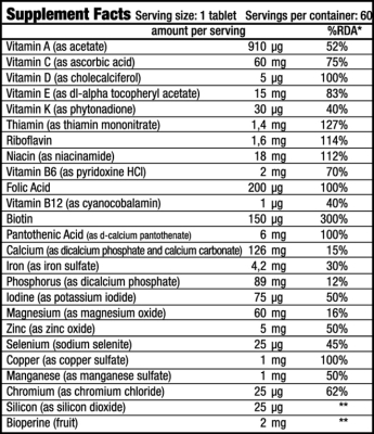 Витамины Biotech Vita Complex, 60 капсул