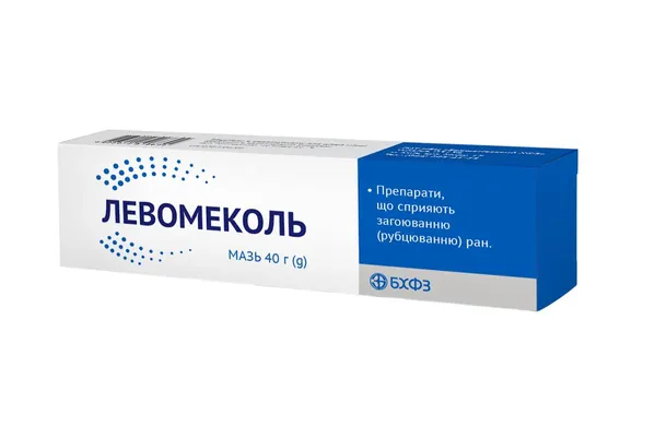 Левомеколь мазь по 40 г у тубах