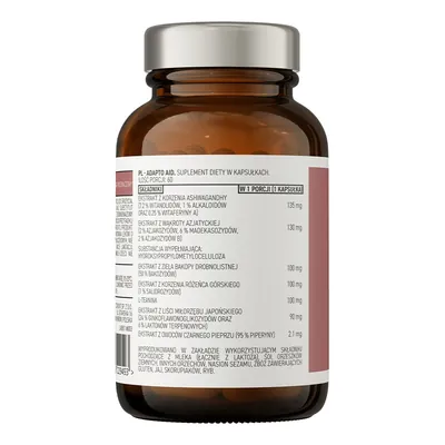 Комплексна дієтична добавка OstroVit Pharma Adapto Aid капсули №60