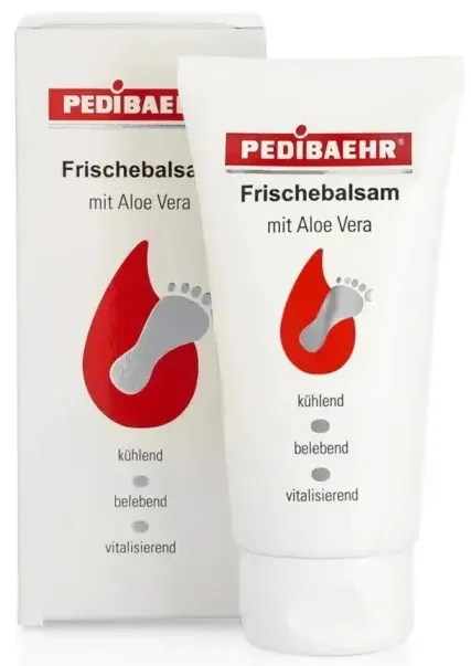 Бальзам для ніг Pedibaehr освіжаючий з алое вера, 75 мл