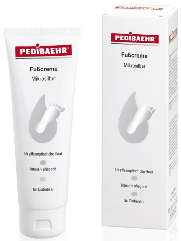 Крем для ніг Pedibaehr з мікросріблом, 125 мл