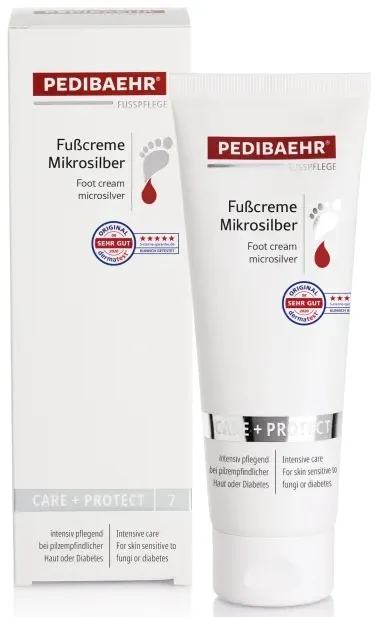 Крем для ніг Pedibaehr з мікросріблом, 125 мл