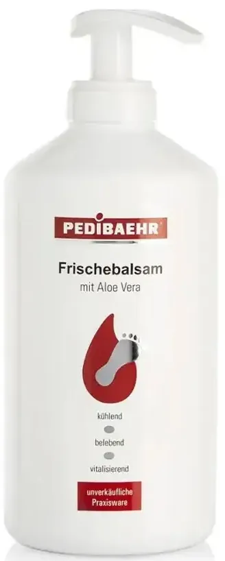Бальзам для ніг Pedibaehr освіжаючий з алое вера, 500 мл