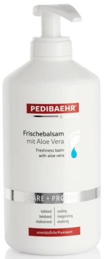 Бальзам для ніг Pedibaehr освіжаючий з алое вера, 500 мл