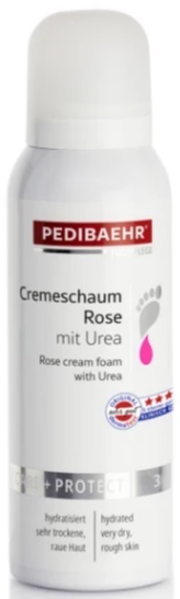 Крем пенка для ног Pedibaehr Rose с мочевиной, 125 мл