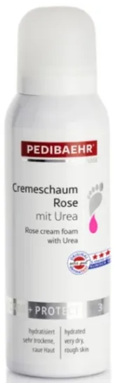 Крем пінка для ніг Pedibaehr Rose з сечовиною, 125 мл