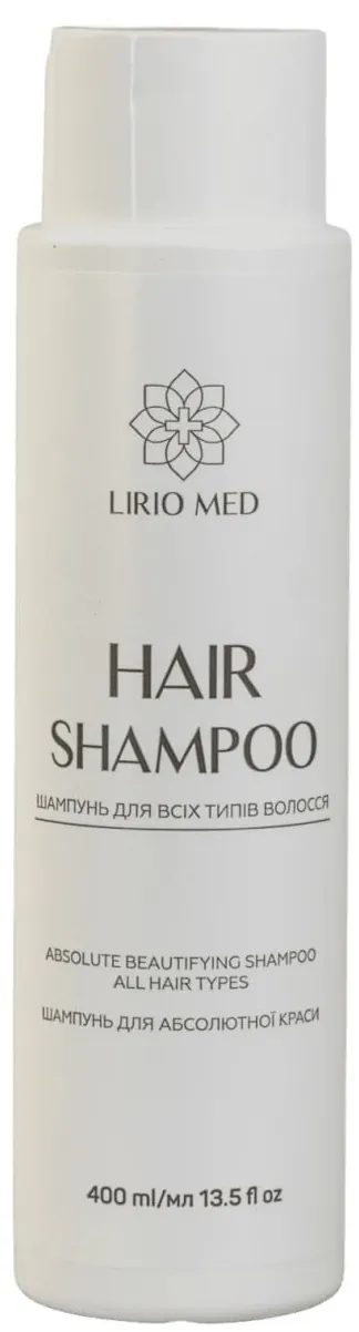 Шампунь Lirio Med для всіх типів волосся, 400 мл
